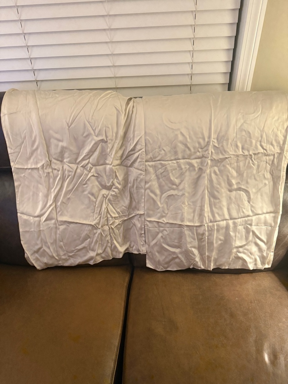 100% Viscose from Bamboo Fabric - Silk-Feel Cream Pillowcases for Smooth Sleep